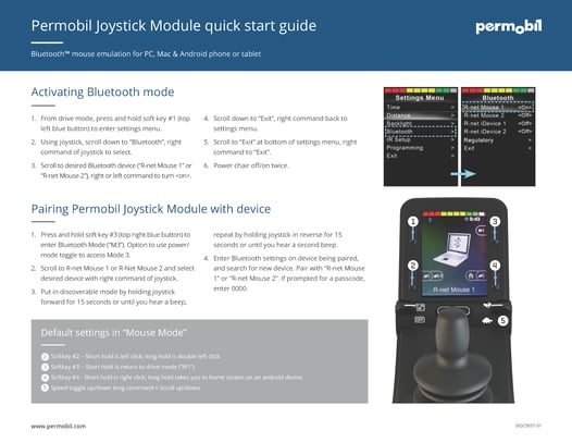 Permobil_Joystick_module_quick_start_Guide